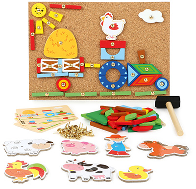 Jeu de clous "Ferme" – Image 1