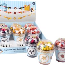 Perles en bois Cupcake