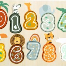 Puzzle Chiffres "Safari"